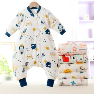 Split-Leg Sleepsack Detachable Sleeves